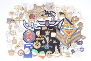Sundry military badges, 19th Century and later
