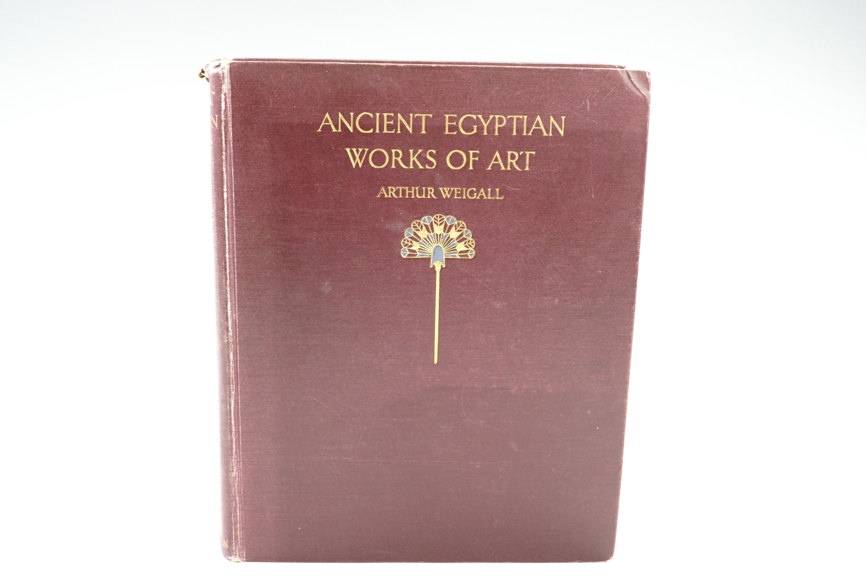Arthur Weigall, "Ancient Egyptian Works of Art", Fisher Unwin Ltd, 1924, ex-lib