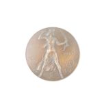 A 1945 Dutch bronze medallion commemorating liberation from German occupation, 6 cm