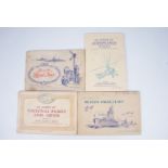 Four albums of vintage John Player and Will's cigarette cards comprising "Civil Aeroplanes", "Life