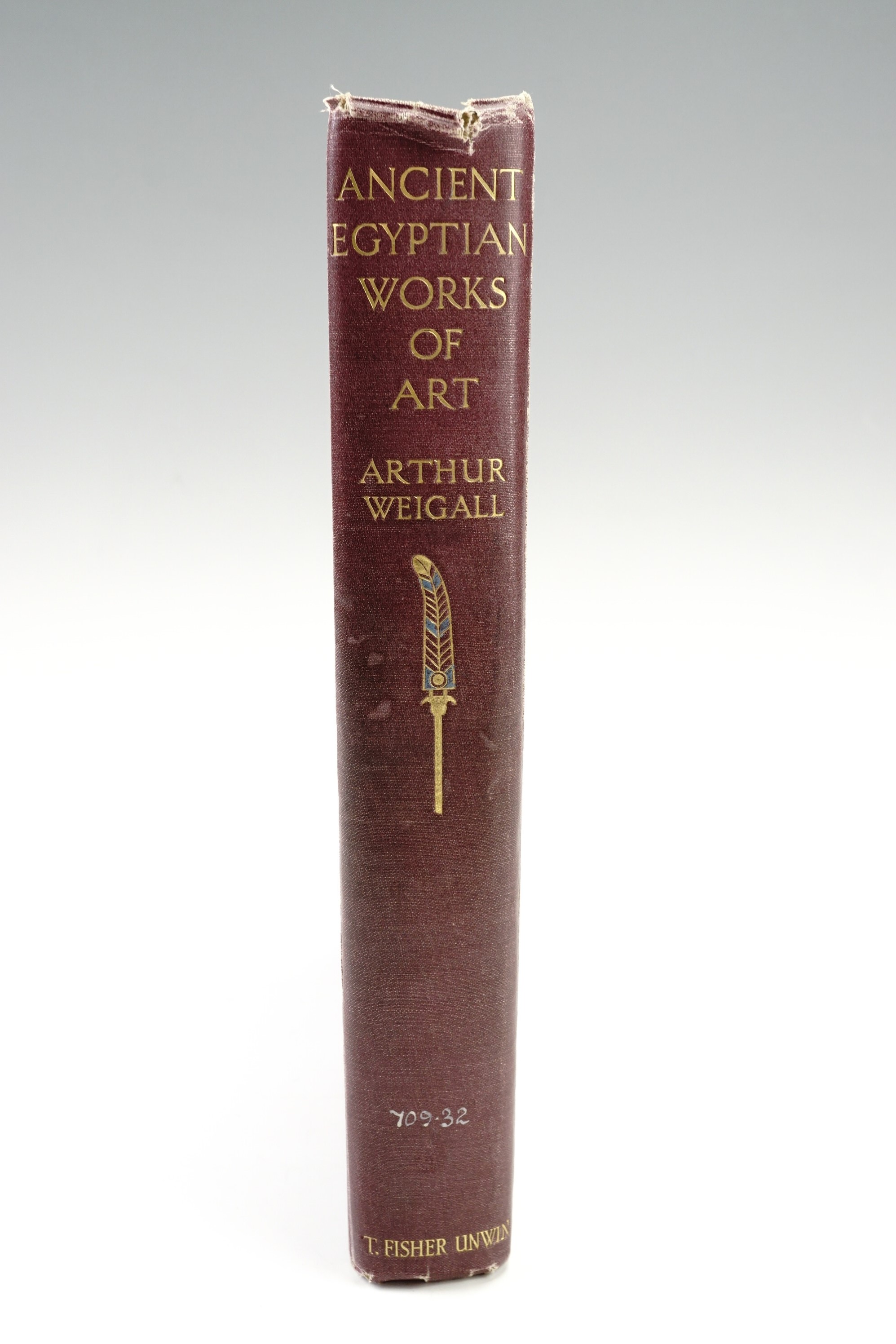 Arthur Weigall, "Ancient Egyptian Works of Art", Fisher Unwin Ltd, 1924, ex-lib - Image 2 of 2