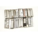 Sundry vintage semi-automatic cigarette lighters, including Duxi Karat, Duxette Karat, Opal Karat,