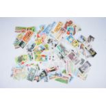 A quantity of loose Brooke Bond tea cards