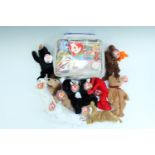A "Platinum Membership" Beanie Babies set, together with a small quantity of 1993 Beanie Babies