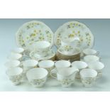 A Colclough teaset, approximately forty two items