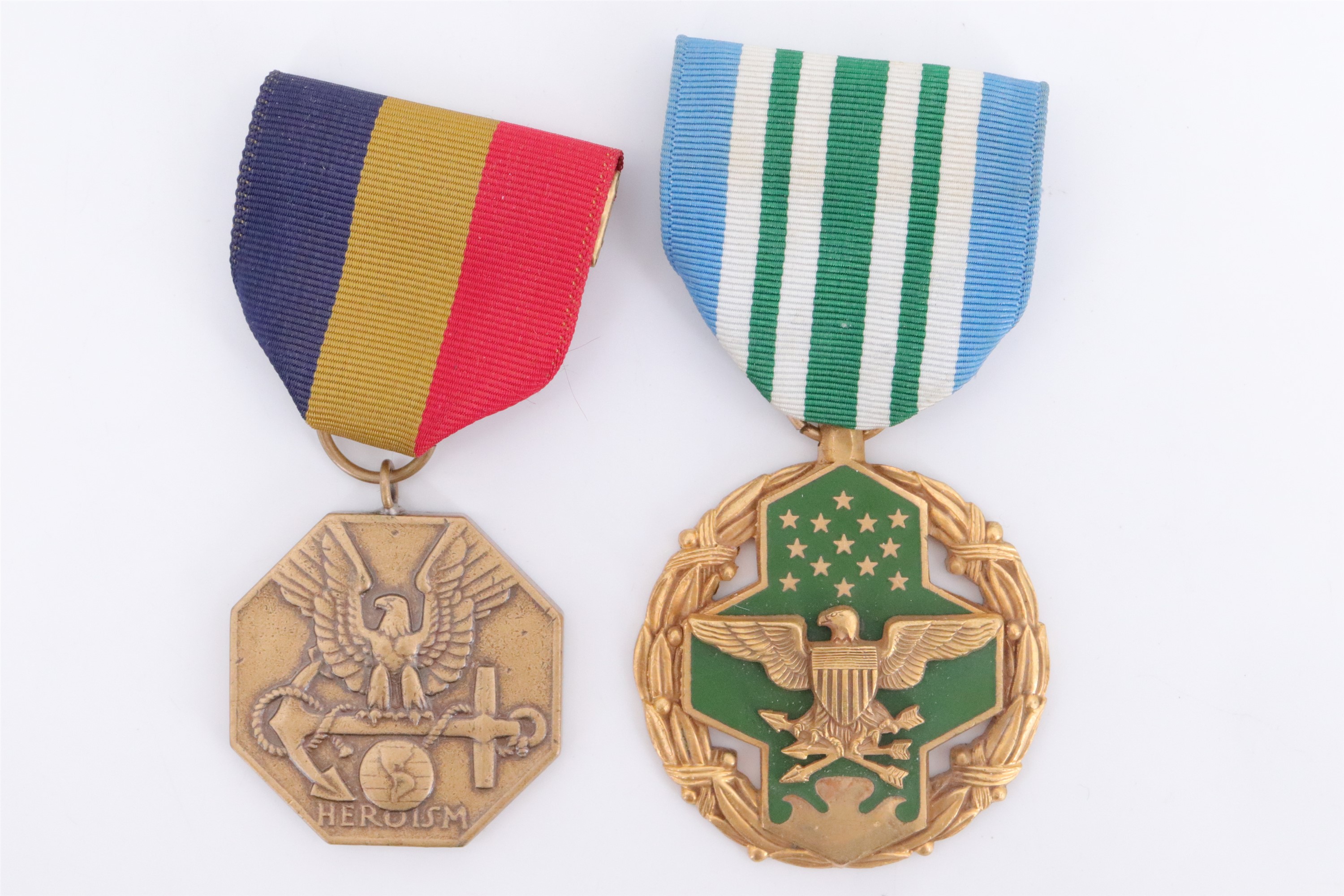 A US Joint Services Commendation Medal, together with a Navy and Marine Corps Medal, cased - Image 2 of 4