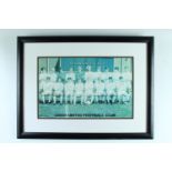 A late 60s / early 70s Leeds United Football Club autographed team photograph, including Jack