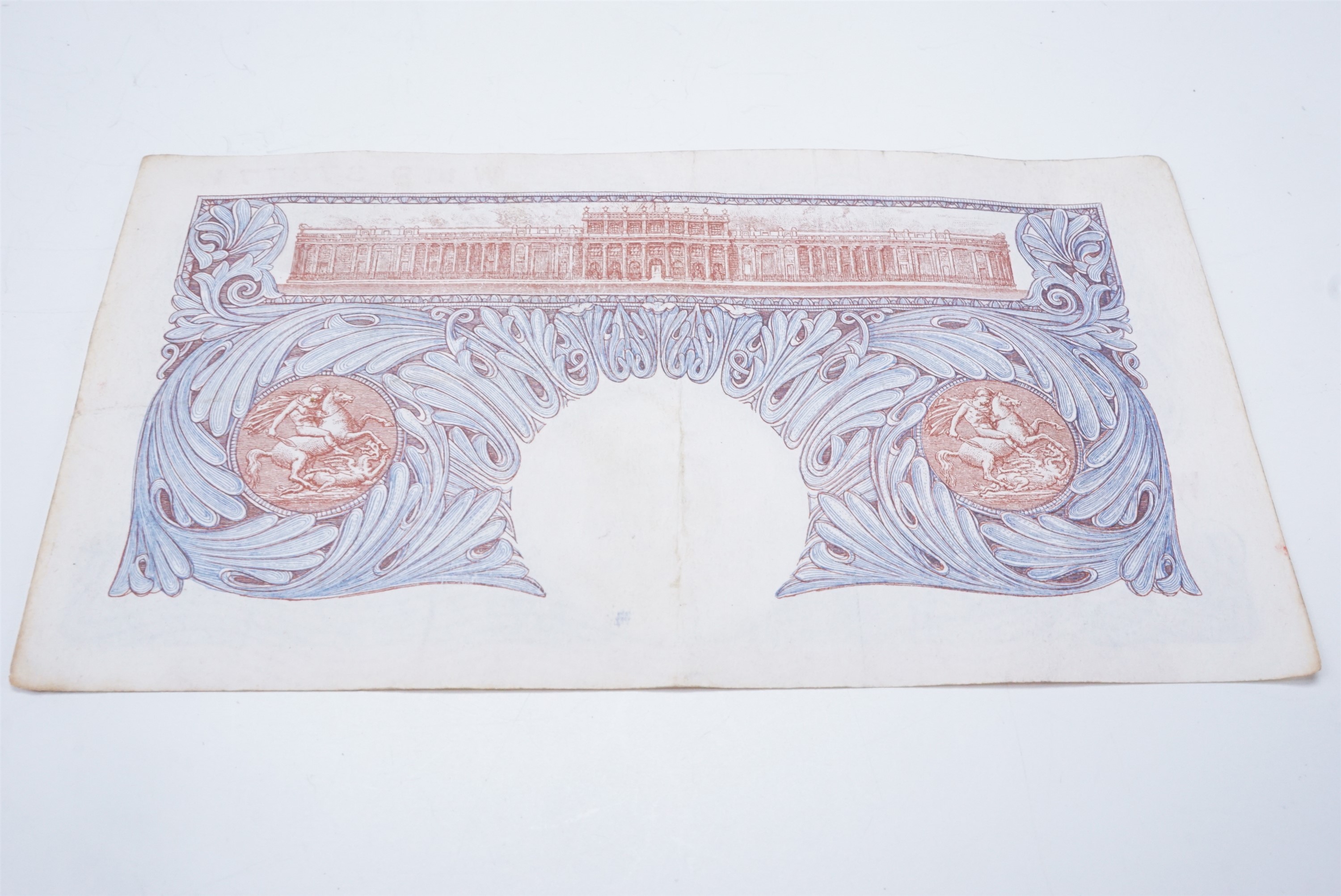 A Bank of England Peppiatt One Pound banknote, W11D 378771 - Image 2 of 2