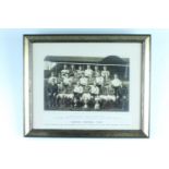 A Rangers Football Club farmed period photograph, 1927-28 league and cup double season, overall 35.5