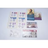A small quantity of British Philatelic Bureau mint stamps, together with PHQ cards and a Nelson