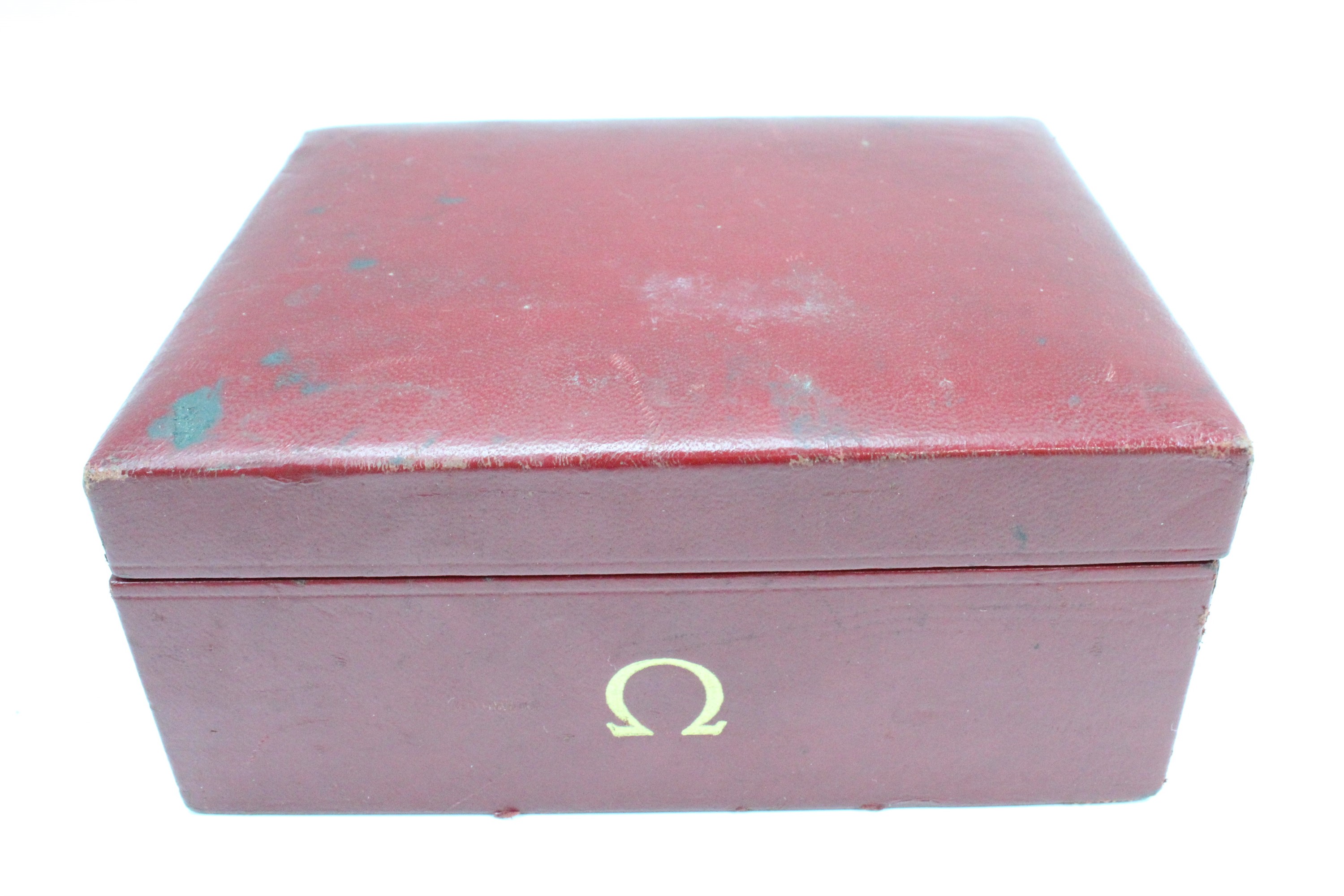 A vintage Omega "Constellation" watch box