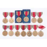 13 Second World War US Victory Medals