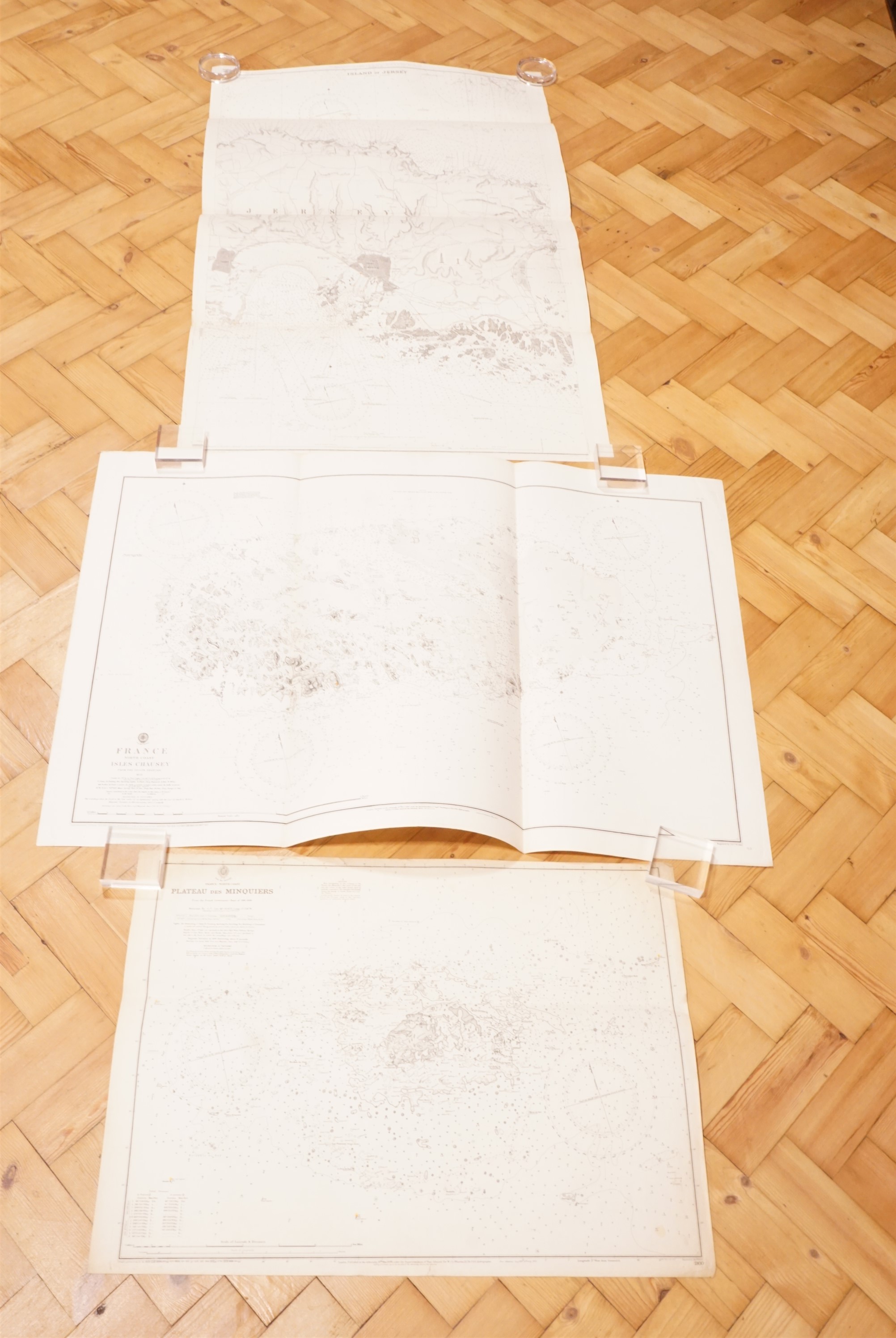 A quantity of Hydrographic Office and similar marine maps / charts, largely covering Scottish and - Image 12 of 16