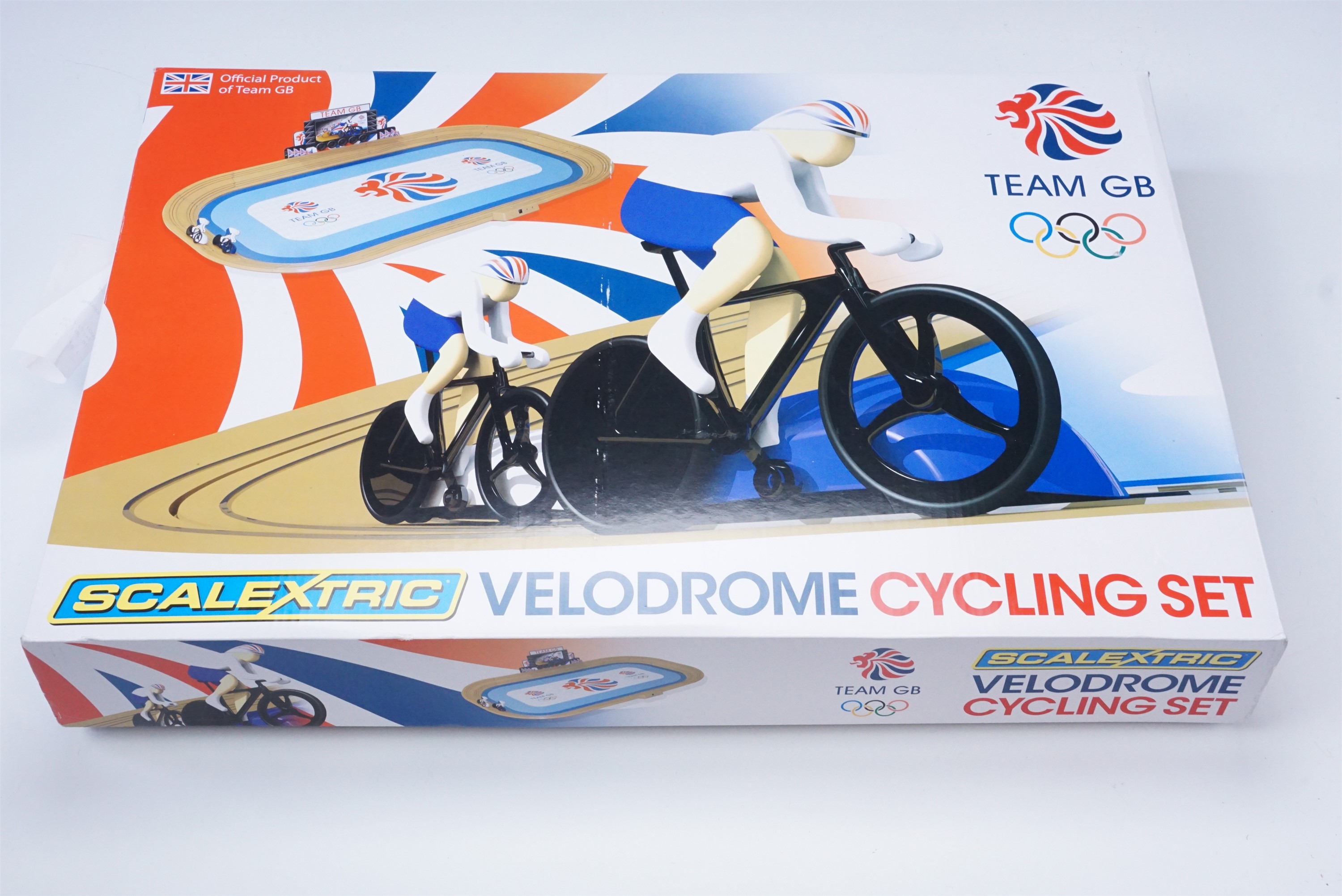A Scalextric "Team GB Velodrome Cycling Set"