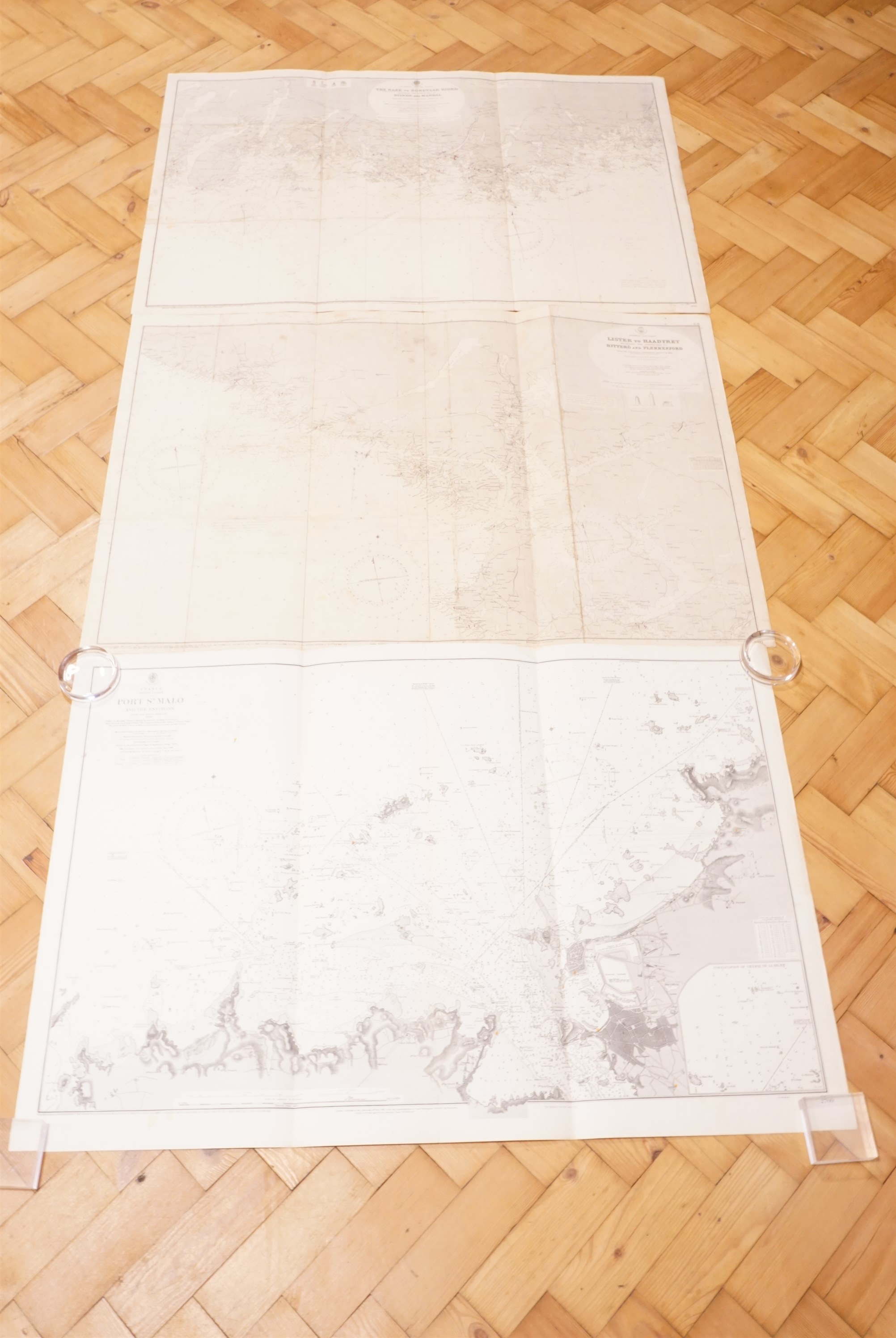 A quantity of Hydrographic Office and similar marine maps / charts, largely covering Scottish and - Image 15 of 16