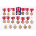 A large quantity of US army Good Conduct Medals