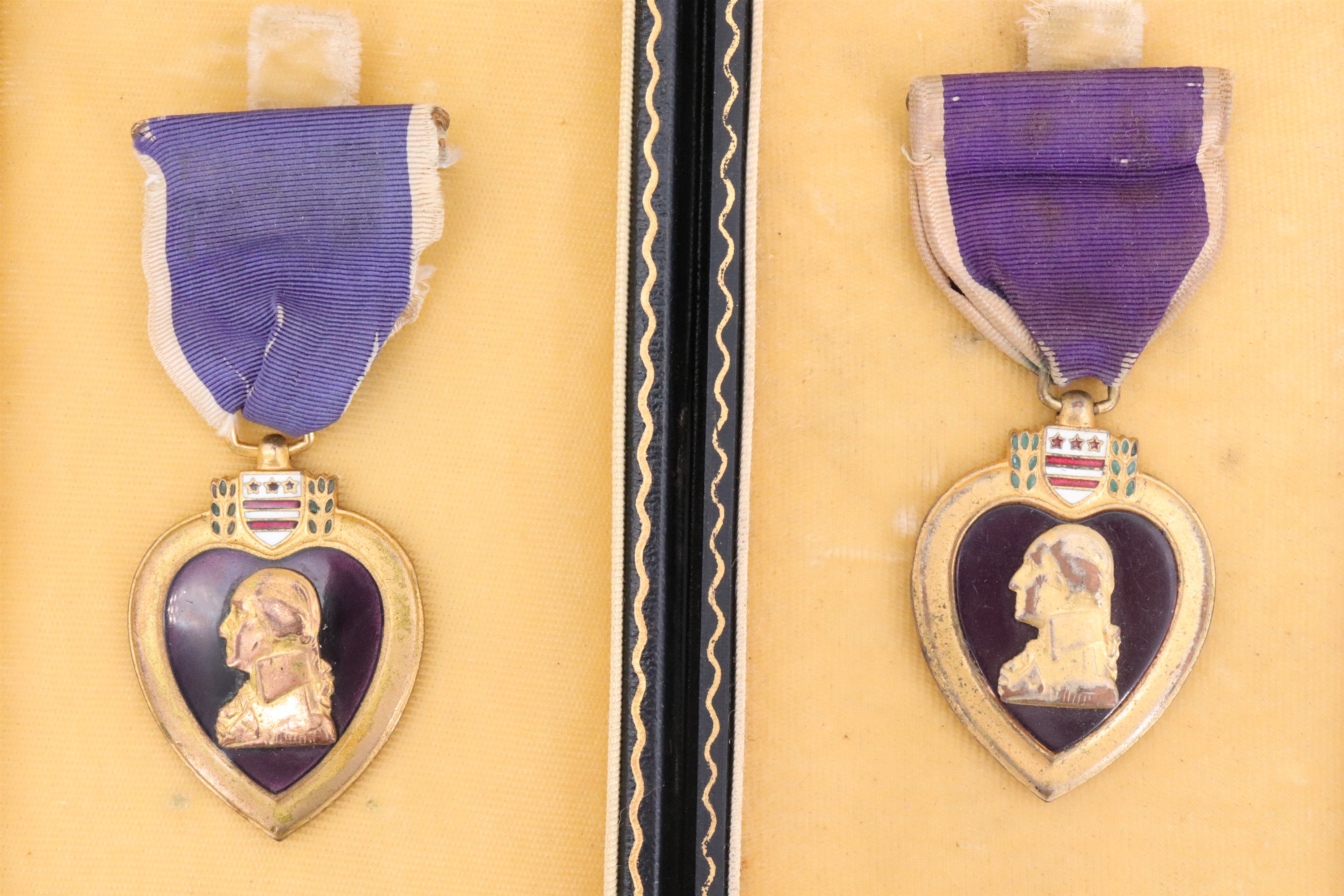 Two US Purple Heart medals, cased - Image 2 of 4