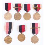Seven US Army of Occupation Medals