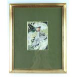 A pair of Cash's woven pictures, 'The Pintail Duck' and 'The Great Crested Grebe', limited