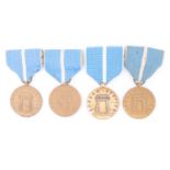 Four US Korean Service Medals