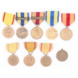 US Marine Corps Expeditionary Medals, US Navy Expeditionary Medals and China Service Medals