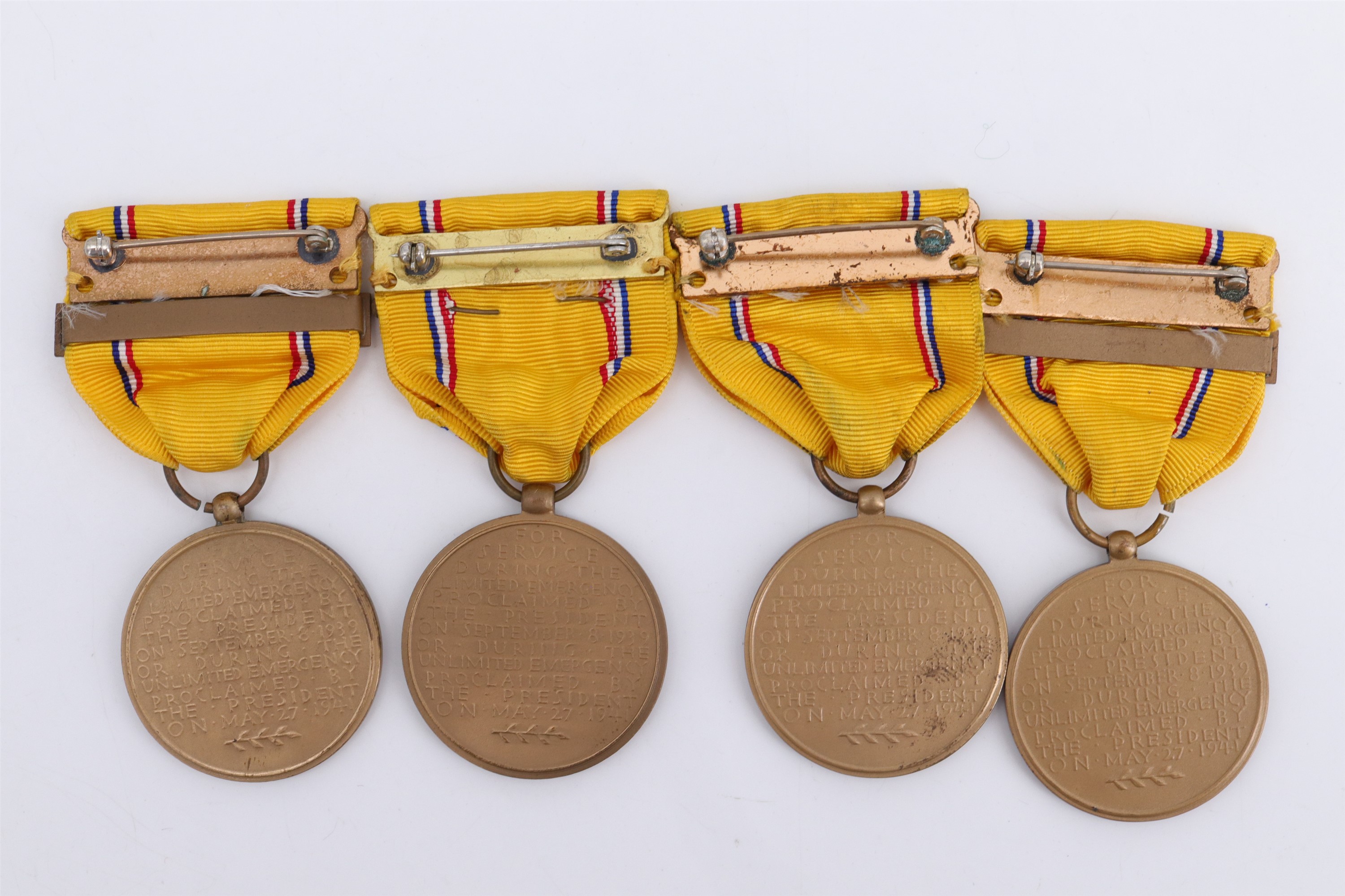 Four US American Defense Medals, boxed - Image 2 of 2