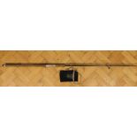 A Hardy Favourite graphite spinning fishing rod, 10', two sections