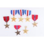 US Bonze and Silver Star medals