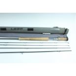 A Loop Grey Line fly fishing rod, 13', four sections, including a carrying case