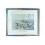 After Henry Thomas Alken (1785-1851) "Getting Away" and "The Full Cry" hunt scene hand coloured