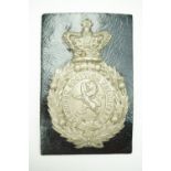 A Victorian London Scottish pouch badge