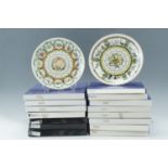 A collection of boxed Wedgwood calendar plates, 1971-1986