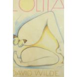 David Wilde (1918-1978, erotic and surreal landscape artist) "Visions of Lolita", a coloured pencil