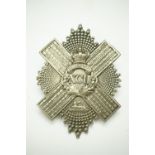 A 92nd Highlanders bonnet badge