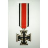 A German Third Reich Iron Cross second class, its ring stamps 65
