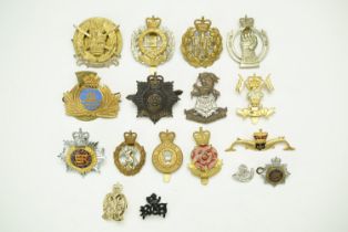 A small quantity of post 1952 cap and other badges