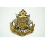 A 13th (Service) Battalion (Wandsworth), East Surrey Regiment cap badge