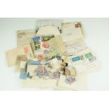 A group of early 20th Century GB and world franked stamps