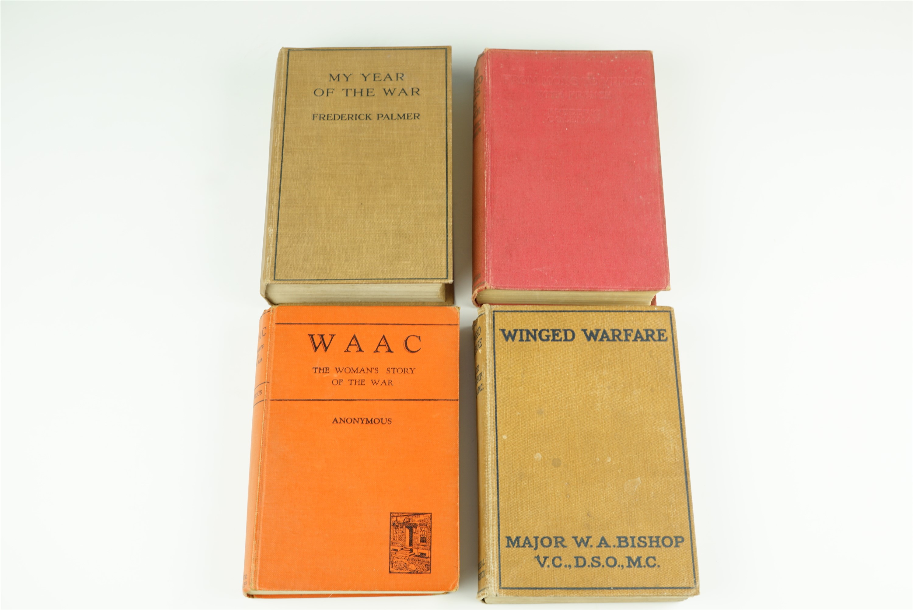 Four Great War memoirs / biographies comprising Anon, "WAAC, The Woman's Story of the War", 1930; " - Image 2 of 2