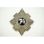 A Victorian 74th Highlanders glengarry badge