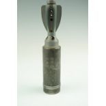 An inert Second World War 2-inch mortar parachute flare round