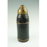 An inert relic Great War German 90 mm artillery shell