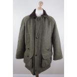 A Peter James pure new wool field jacket, size L
