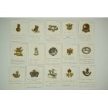A group of cavalry and yeomanry cap badges