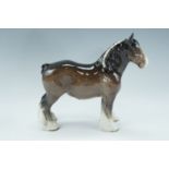 A Beswick shire horse, 818, 22 cm