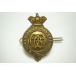 A Victorian Grenadier Guards other rank's pagri badge