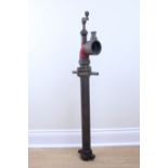 A fireman's brass stand pipe and valve key by "C H N Morris and Sons ltd, Inventors and Patentees,