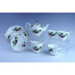 A Regency China teaset