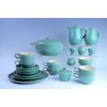 Denby green stoneware tea and dinner ware