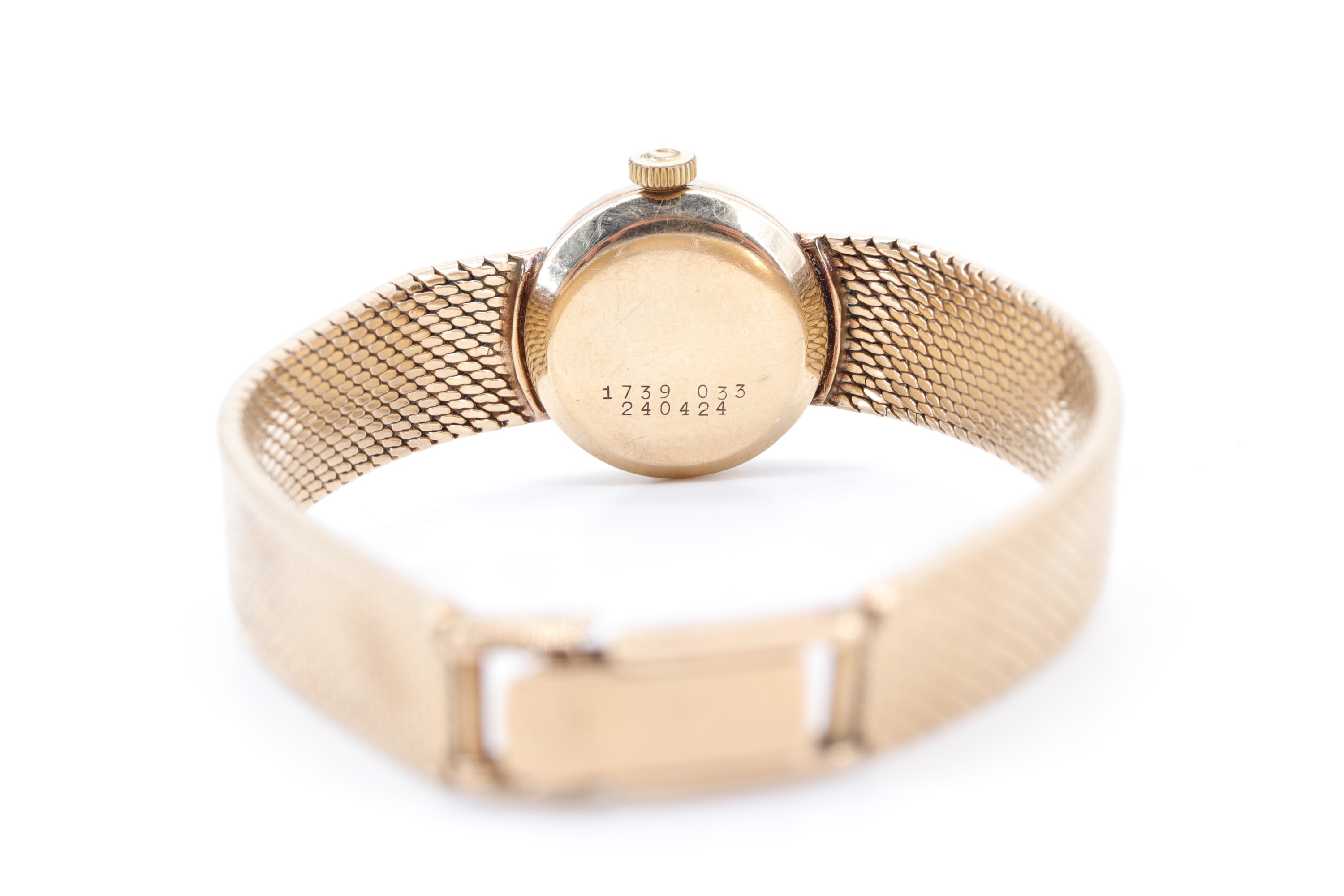 A 1960s lady's Certina 9 ct gold cocktail watch, (21.3 g gold, excluding movement and watch glass) - Image 2 of 3